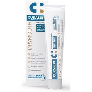 Curasept Drymouth Dentifricio Idratante e Protettivo per Bocca Secca - 75 ml