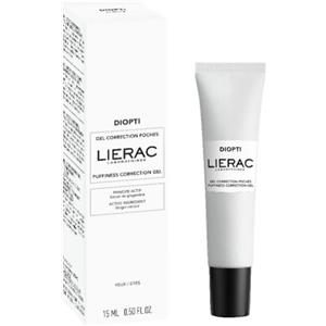 Lierac Diopti Gel Correzione Borse 15 ml - Decongestionante, Tonificante e Defaticante per Tutti i Tipi di Pelle