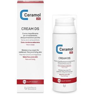 UNIFARCO Ceramol CREAM DS 50ml - Crema riequilibrante per cute seborroica con brevetto DSCALM