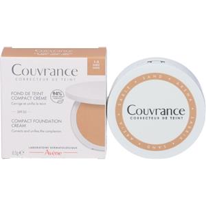 Avène Couvrance Fondotinta Compatto in Crema Colore Sabbia - Correttivo e Uniformante per Viso e Corpo
