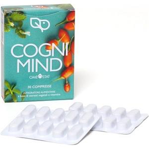 Fitomedical Cognimind Omeostat - Integratore Naturale con Bacopa, Goji e Vitamine del Gruppo B per Memoria e Benessere Mentale - 30 Compresse