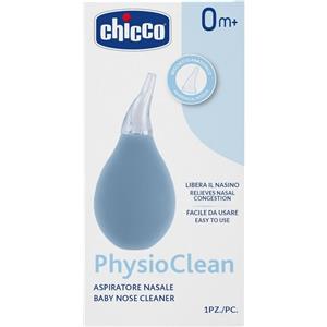 Chicco PhysioClean Aspiratore Nasale - Rimozione Efficace delle Secrezioni Nasali per Bambini