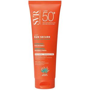 SVR Sun Secure Latte Solare SPF 50 Senza Profumo 250 ml - Latte Idratante Invisibile per Tutti i Tipi di Pelle