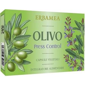 Erbamea Olivo Press Control - Integratore per il Controllo della Pressione Arteriosa - 36 Capsule Vegetali