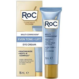 RoC Multi Correxion Even Tone Lift Crema Contorno Occhi 15ml - Idratante e Illuminante con Niacinamide