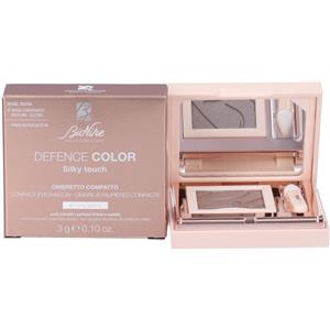 Bionike Defence Color Silky Touch Ombretto Compatto 411 Taupe - Ombretto Ultra Morbido per Occhi Sensibili con Durata Fino a 8 Ore