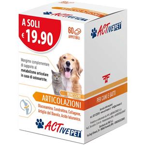 F&F Srl ACTIVE PET ARTICOLAZIONI 60CPR