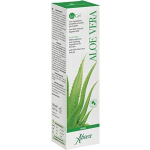 Aboca Aloe Biogel 100ml - Gel Lenitivo e Protettivo all'Aloe Vera per Tutti i Tipi di Pelle