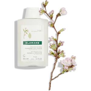 Klorane Shampoo al Latte di Mandorla 200ml - Volumizzante, Districante e Illuminante per Tutti i Tipi di Capelli
