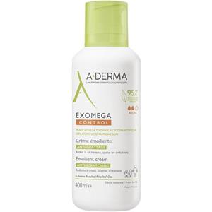 A-DERMA Exomega Control Crema Emolliente 400 ml - Lenitiva per pelle secca e atopica, anti-prurito