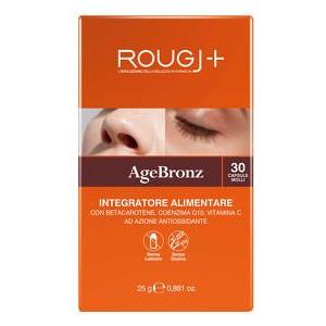 ROUGJ GROUP Srl Rougj Age Bronz Integratore Solare Coenzima Q10 Confezione 30 Capsule