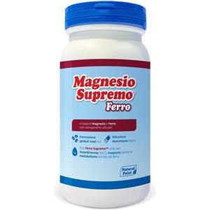 NATURAL POINT Srl Magnesio Supremo Ferro Integratore in Polvere 150g