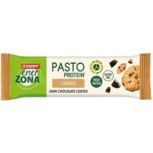 Enerzona Pasto Protein Cookie - Barretta Sostitutiva del Pasto 60g - Gusto Cioccolato Fondente e Biscotto, Bilanciata 40-30-30, Senza Glutine