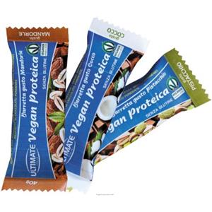 Vita Al Top Barretta Vegan Proteica Cioccolato Fondente - 24g/40g, con 27% di Proteine Vegetali, Ideale per Vegani