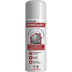 BOEHRINGER ING.ANIM.H.IT.SpA Frontline Homegard 250 ml, Spray Insetticida, Antipulci E Acaricida Per L'ambiente Domestico, Azione Rapida. Protegge Mobili e Tessuti Eliminando Pulci, Zecche, Uova e Larve fino a 6 mesi