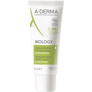 A-DERMA Crema Leggera Dermatologica Idratante 40 ml - Ideale per Pelli Fragili Normali e Miste