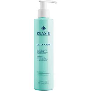 Rilastil Daily Care Gel Detergente Purificante 200ml - Delicato e Fresco per Pelli Sensibili, Grasse, Miste ed Impure