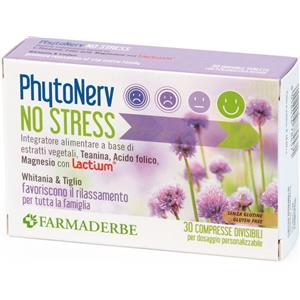 FARMADERBE Srl PHYTONERV NO STRESS 30CPR