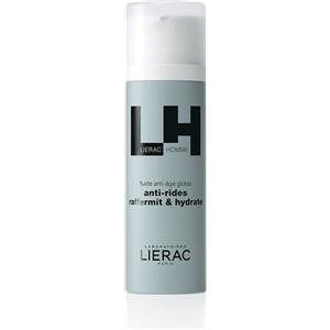 Lierac Homme Fluido Anti-Età Globale 50ml - Trattamento Viso Rassodante, Idratante e Anti-Rughe