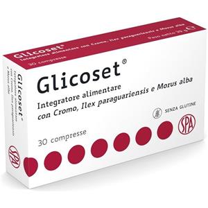 SPA (SOC.PRO.ANTIBIOTICI) SpA GLICOSET 30 Cpr 1,3g