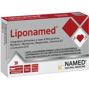 NAMED Srl Liponamed Integratore Benessere Cuore 30 cpr