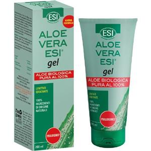 ESI Aloe Vera Gel Puro 200ml - Gel Lenitivo e Idratante per Tutti i Tipi di Pelle