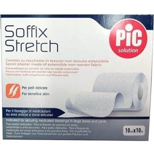 Pikdare Soffix Stretch Cerotto Estensibile 10x1000 cm per Medicazioni su Pelli Delicate