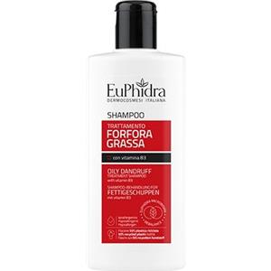 Euphidra Shampoo Antiforfora Grassa 200ml - Trattamento Professionale per Cuoio Capelluto con Iperproduzione di Sebo