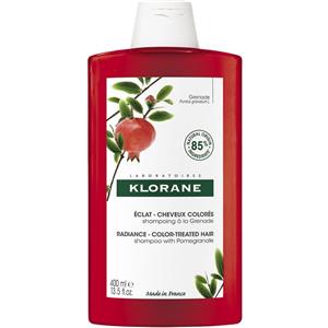 Klorane Shampoo al Melograno 400ml - Fissatore e Protettore del Colore per Capelli Colorati