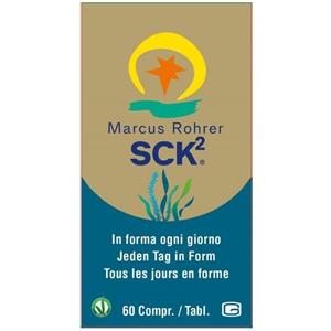 Marcus Rohrer SCK2 - Integratore Alimentare con Spirulina, Klamath, Clorella e Kombu - 60 Compresse Senza Glutine e Lattosio