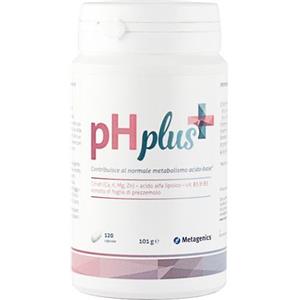 Metagenics Ph Plus - Integratore Alcalinizzante 120 Capsule con Minerali e Estratto di Prezzemolo