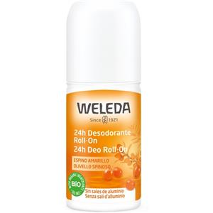 Weleda Deo Roll-On Olivello Spinoso 50ml - Protezione 24 ore con oli essenziali naturali