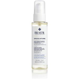 Rilastil Smagliature Olio Dermatologico 100ml - Emolliente, Lenitivo e Protettivo con Oli di Mandorle Dolci, Rosa Mosqueta e Crusca di Riso