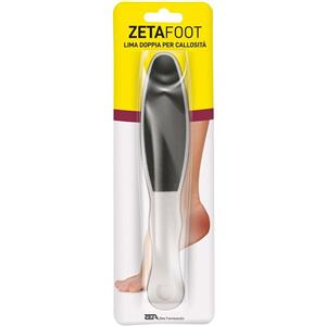 ZETA FARMACEUTICI ZetaFoot Lima Doppia per Callosità - Rimozione di Calli e Duroni, 1 Pezzo