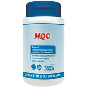 Natural Point MQC - Integratore con Metilsulfonilmetano, Coenzima Q10 e Vitamina C - 50 Capsule Vegetali per il Benessere di Pelle e Articolazioni