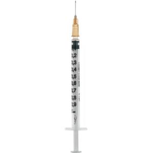 Desa Pharma Siringa per Insulina Extrafine 1ml 100 UI con Ago Removibile 26 Gauge 0,45x12 mm