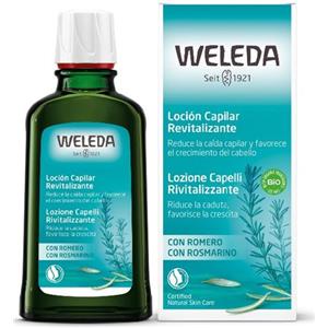 WELEDA Lozione Capelli Rivitalizzante 100 ml - Riduce la caduta e rinforza i capelli con estratti di Borraggine, Rafano e Rosmarino