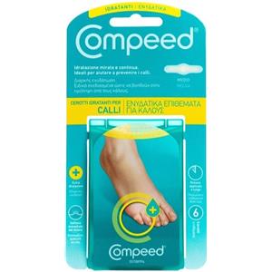 Compeed Cerotti Idratanti per Calli - 6 Pezzi, Comfort e Idratazione Continua
