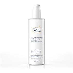 Roc Latte Detergente Multiazione 3 in 1 - Rimuove trucco waterproof, tonifica e idrata - 400 ml
