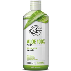 Marco Viti Aloe 100% Puro - Succo Naturale 1000ml con Azione Depurativa e Lenitiva