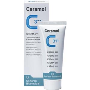 UNIFARCO Ceramol Crema 311 - Dispositivo Medico per Eczemi e Dermatiti, 75ml