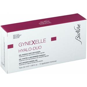 Bionike Gynexelle Hyalo-Duo Gel Vaginale Anti-secchezza 50ml - Dispositivo Medico per Secchezza e Atrofia Mucosa