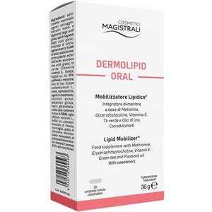 DIFA COOPER Dermolipid Oral - Integratore Alimentare 30 Compresse per Equilibrio del Peso e Drenaggio Liquidi