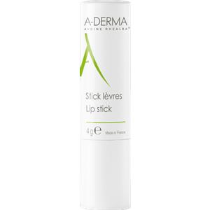 A-Derma Stick Labbra Idratante 4g - Idrata, lenisce e ripara le labbra fragili