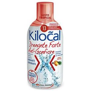 POOL PHARMA Srl Kilocal Drenante Forte gusto Tropical 500mL