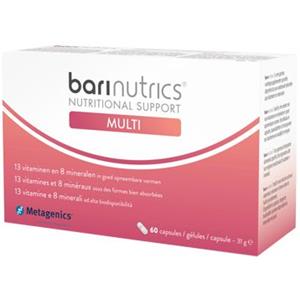 Metagenics Barinutrics Multi - Integratore Alimentare con Vitamine e Minerali - 60 Capsule