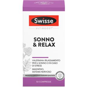 Swisse Valeriana 50 Compresse - Integratore per Rilassamento e Sonno con Valeriana, Luppolo, Liquirizia e Magnesio