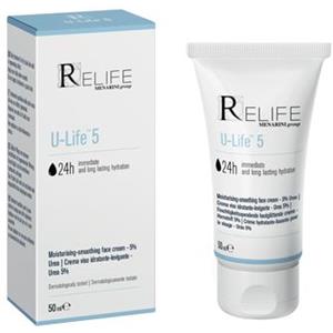 Relife U-Life 5 Crema Viso 50ml - Idratante e Levigante con Urea