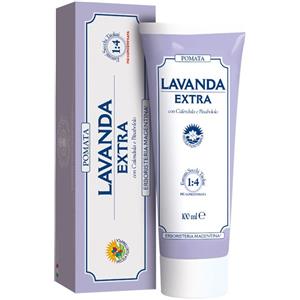 Erboristeria Magentina Pomata Lavanda Extra 100 ml - Sollievo per disagi cutanei e massaggi rilassanti