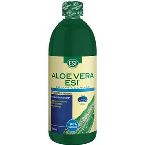 ESI Aloe Vera Colon Cleanse 1000ml - Succo Puro per Depurazione e Benessere Intestinale